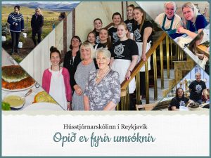 Hússtjórnarskólinn i Reykjavík,